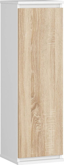 Dulap Pandantiv Pentru Sufragerie Din Placă Din Lemn Agregat Alb Sonoma Oak 30x30x99cm Dulap Pandantiv Pentru Sufragerie Din Placă Din Lemn Agregat Alb Sonoma Oak 30x30x99cm