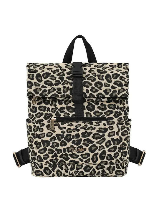 Stoff Damen Handtaschen und Damentaschen Beigen Rucksack