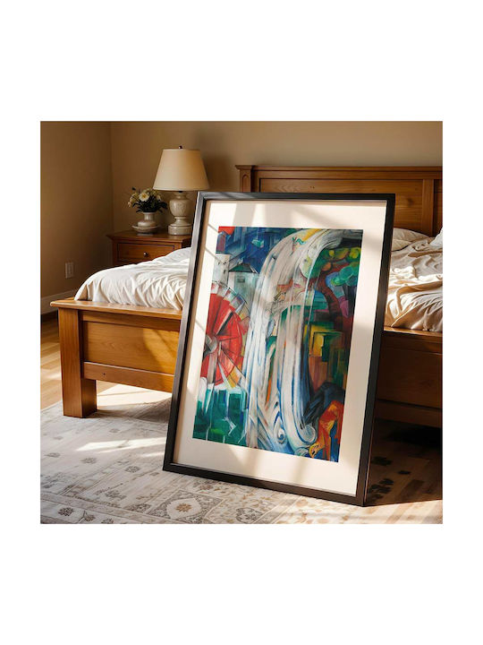 Poster Franz Marc Bewitched Mill Art127 50cm X 70cm