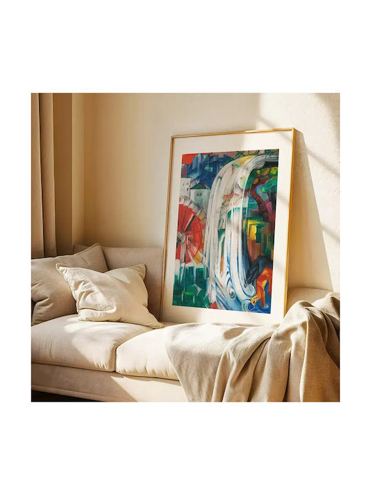Poster Franz Marc Bewitched Mill Art127 50cm X 70cm