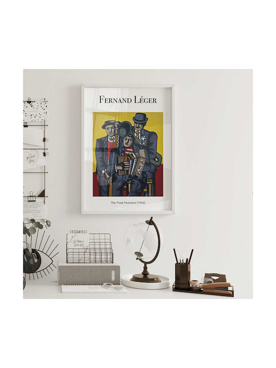 Poster Fernand Leger Drei Musiker Kunst131 50cm x 70cm