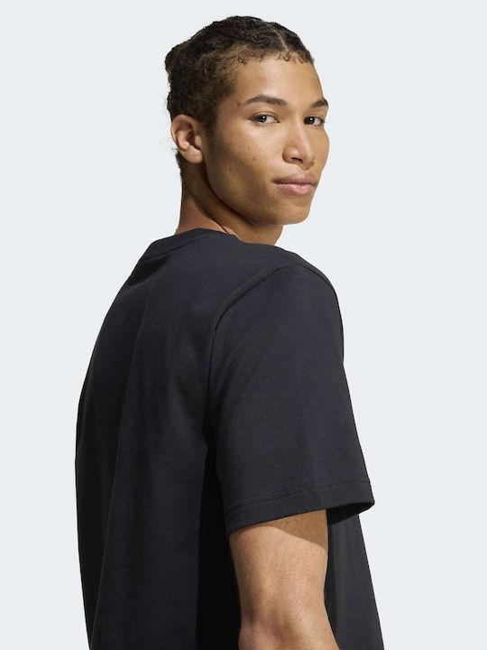 M S T-shirt Μαύρο