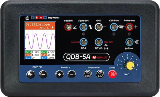 Tester Actuator Bobină de Aprindere Auto Qdb-5a Osciloscop Multimetru Digital Generator de Semnal Pwm Driver Motor Pas cu Pas