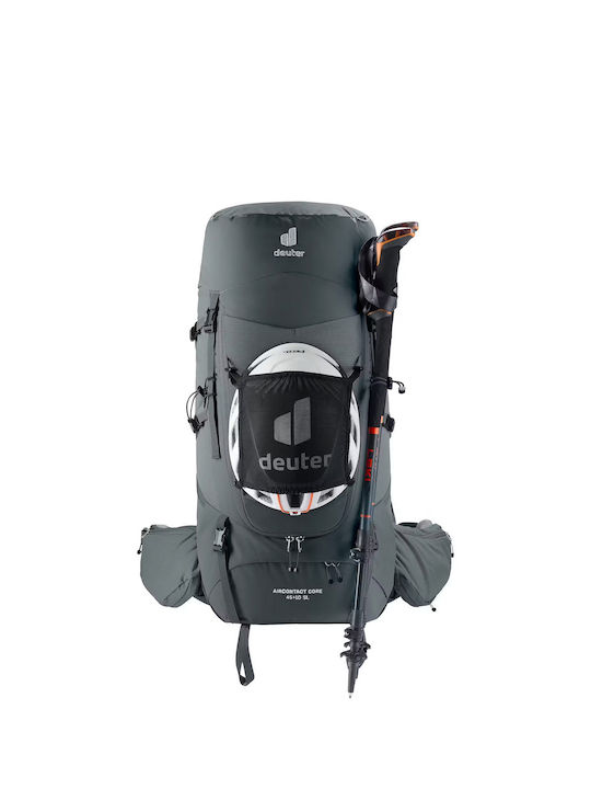Deuter Aircontact Core 45+10 SL Mountaineering Backpack 10L Waterproof Gray Daypack