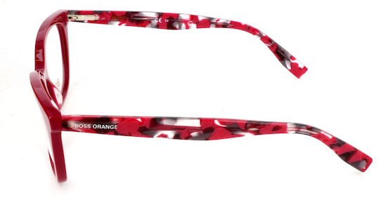 Ochelari De Vedere Femei Boss Bo-0313-8a4 Pod Lentilă Templu 52 17 140 Mm