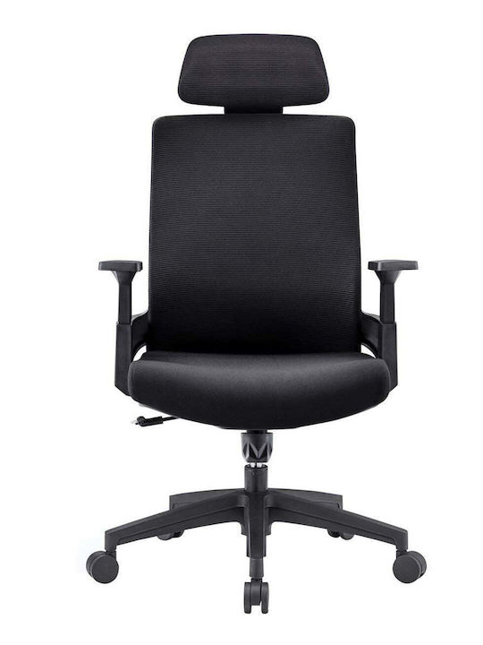 Scaun De Birou De Director Cu Inclinare Negru CF52810