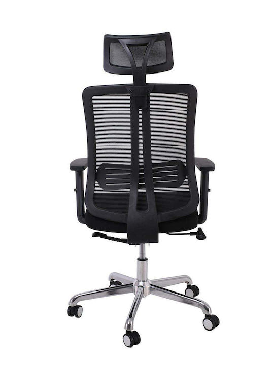 Executive Office Chair with Arms Black