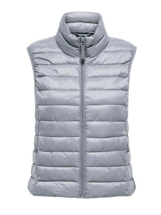 Women's Puffer Jacket for Winter Gray
