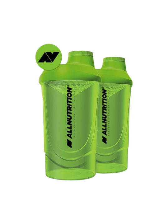 AllNutrition Shaker Protein 600ml Kunststoff Grün