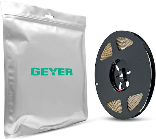 Geyer Waterproof LED Strip 24V Natural White Light 5m