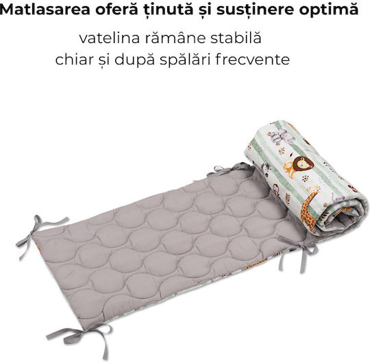 Kidizi Set Pentru Pătuț Verde 5 Bucăți