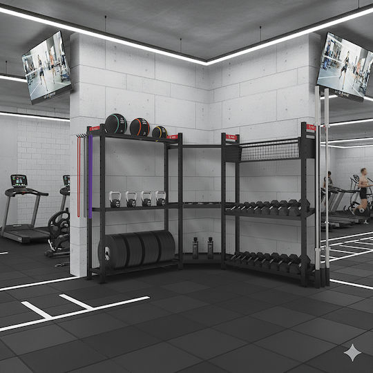 AMILA Arkon Barbell Stand Weight Stand for Weight Bars