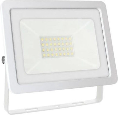 Spectrum Στεγανός Προβολέας LED 30W Φυσικό Λευκό 4000K IP65