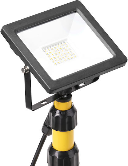Orno Στεγανός Προβολέας LED 30W Θερμό Λευκό 2700K IP65