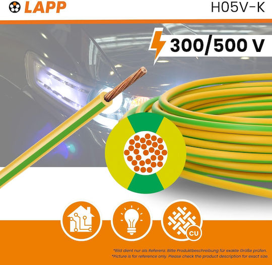 Lapp Group Power Cord in Yellow Color 100m 1pcs