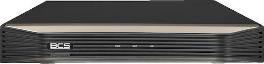 BCS BCS-P-NVR0801-4KE-8P-III NVR Recorder 8 Channels with 4K Resolution
