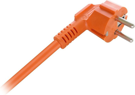 Cablu de prelungire 4 locuri cu cablu de 30m Diametru 3 x 2.5mm² Neagră