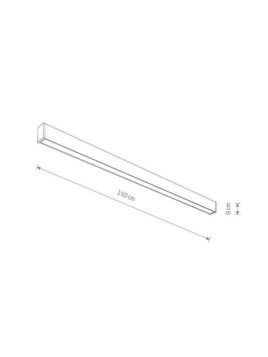 Nowodvorski Outline Corp de iluminat de Exterior cu LED Integrat 11362