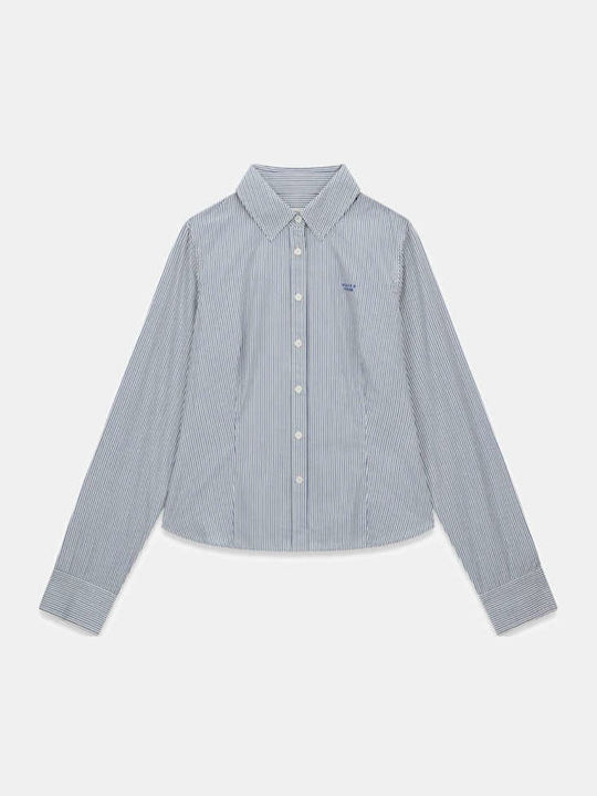 Long Sleeve Women's Shirt Blue