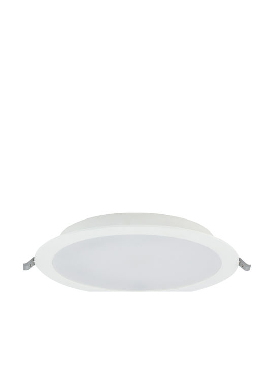 Nowodvorski Χωνευτό LED Panel 24W με Θερμό Λευκό Φως 3000K