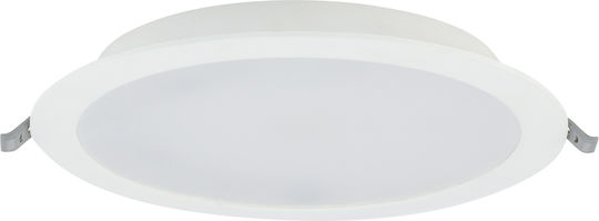 Nowodvorski Χωνευτό LED Panel 24W με Θερμό Λευκό Φως 3000K