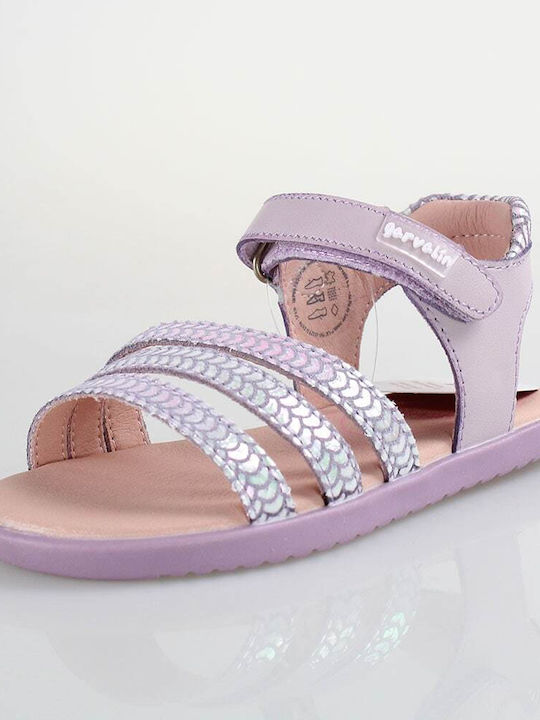 Kindersandalen Lila