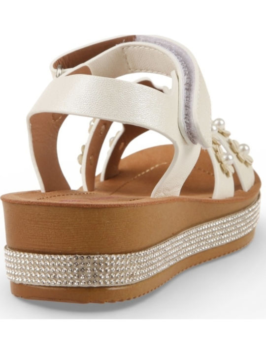 Kindersandalen Weiß