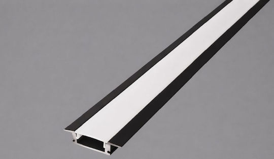 Profil Aluminiu Încadrat 2m Negru R272bl