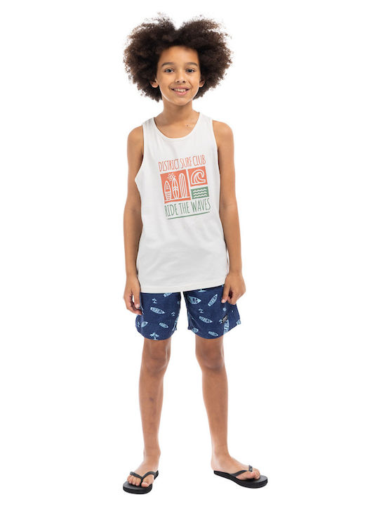 District75 Kids Swimwear Swim Shorts Blue