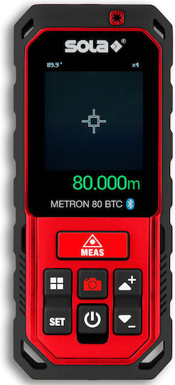 Sola Măsurătoare Cu Distanță Laser Metron 80 Bluetooth Cu Distanță Maximă De 80m