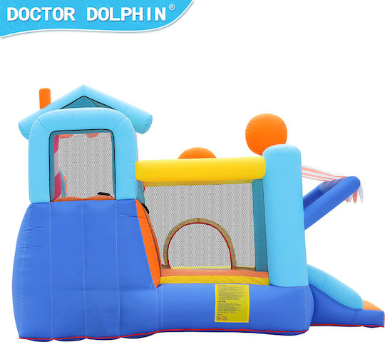 Fun Baby Inflatable with Trampoline and Slide for Age 4-6