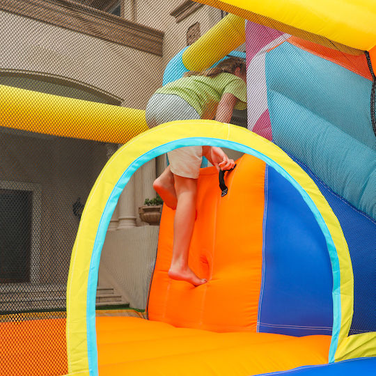 Fun Baby Inflatable with Trampoline and Slide for Age 4-6