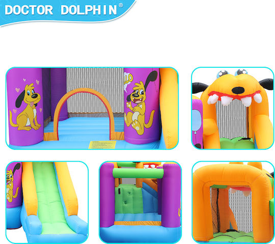 Fun Baby Inflatable with Trampoline & Slide for Ages 3+