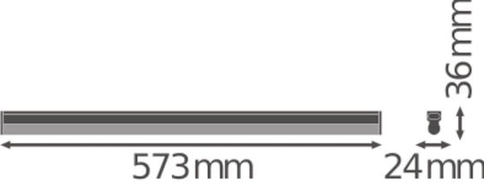Ledvance Φωτιστικό Под Кухненски Шкаф Linear LED Ш57.3xД2.4см.