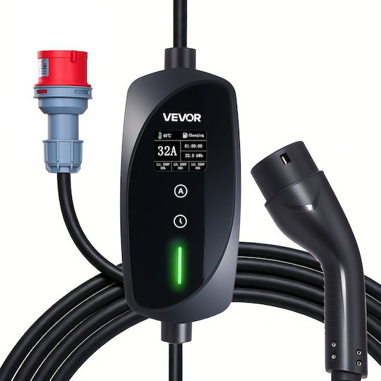 Vevor Portable Three-Phase Charging Station 22kW with Built-in Cable Type 2 (OGBXCDQPM22KJTVAL001V2)