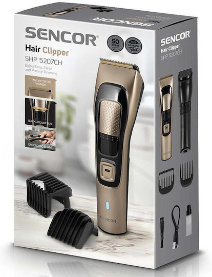 Sencor Машинка за подстригване Черна S-SHP5207CH