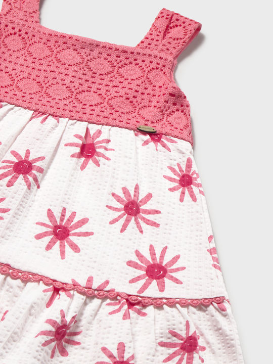 Mädchenkleid Ärmellos Rosa