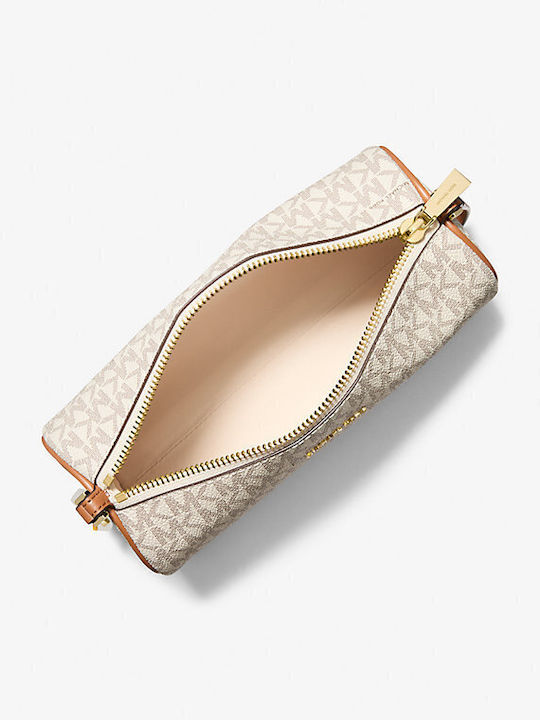 Damen Schultertasche Creme