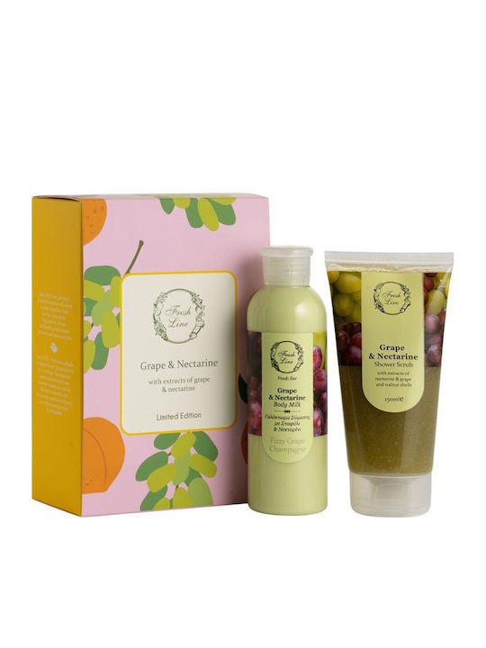 Fresh Line Traube & Nektarine Hautpflege-Set für Körperreinigung Fresh Line Traube & Nektarine Hautpflege-Set für Körperreinigung