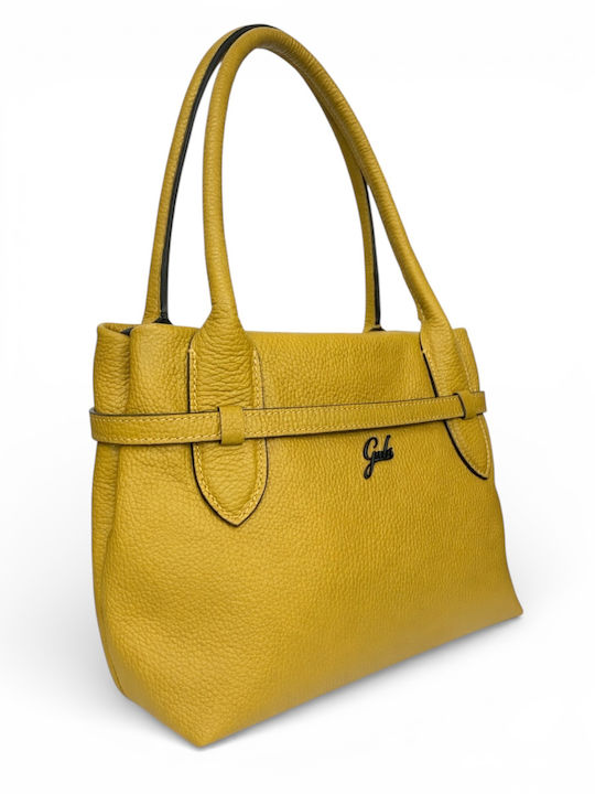 Women's Shoulder Shopper Bag Mustard