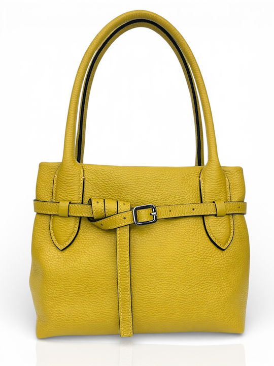 Women's Shoulder Shopper Bag Mustard