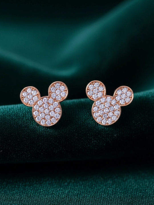 Eluna Stud Earrings Made of Gold Plated Steel