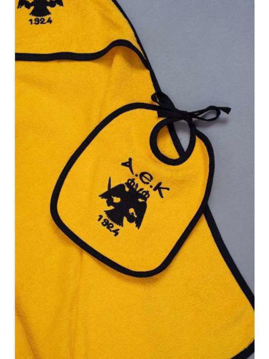 Papadimas Baby Bathroom Set With Hood Yellow