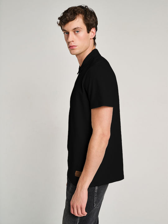 Polo Blouse Black 64-403.055.N0090