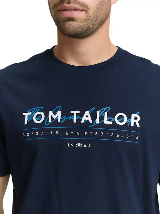 ΜΕΝ T-shirt Sky Captain Blue 1050136-10668