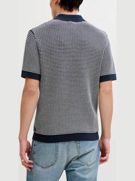 Jack & Jones Bluza Polo Sky Captain