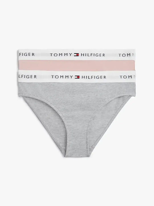 Tommy Hilfiger Set Kids Panties Gray/Pink 2 Pieces