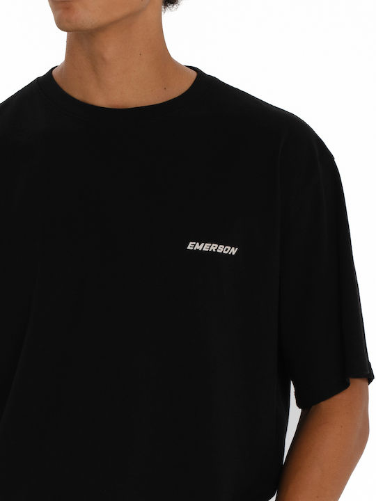 T-shirt Μαύρο