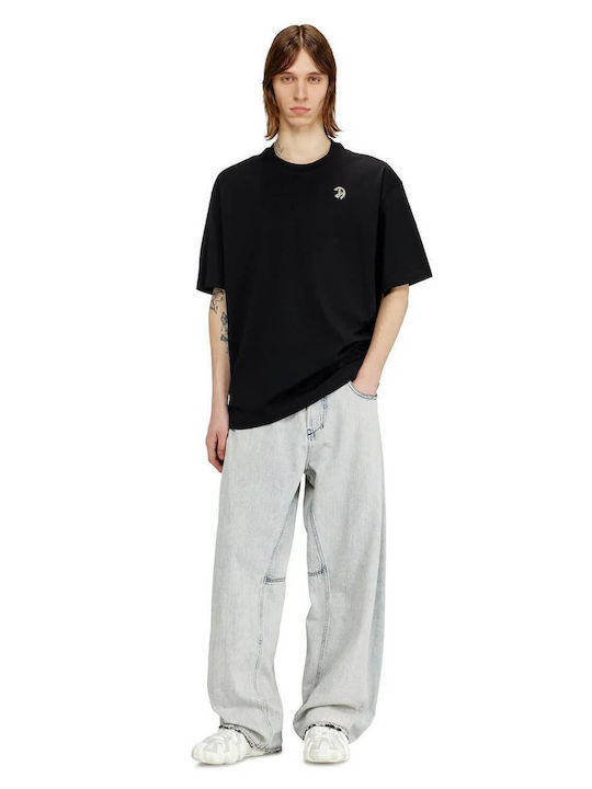 T-shirt Black A22481-0PLAT-9XX