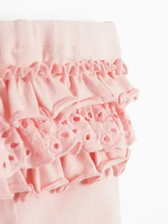 Kinderleggings Lang Rosa